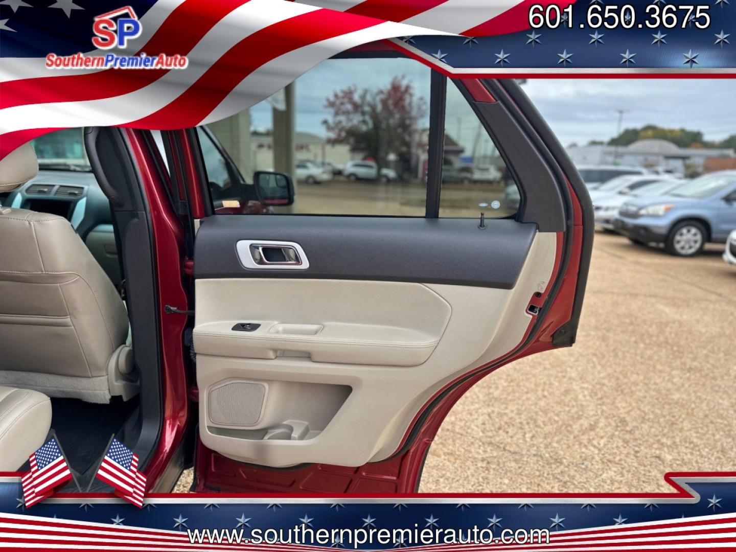 2015 RED FORD EXPLORER XLT (1FM5K7D84FG) , located at 922 W. Beacon St., Philadelphia, MS, 39350, (601) 650-3675, 32.770447, -89.127151 - Photo#15